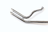 Harley 1970-84 rigid frame Shovelhead up swept drag pipes - exhaust - slash cut